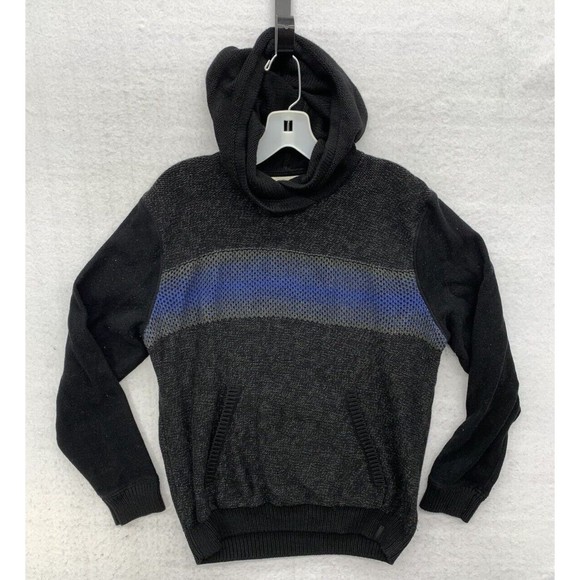 Calvin Klein Jeans Men's Knit Hooded Sweater Size M Kangaroo Pockets - Picture 1 of 15